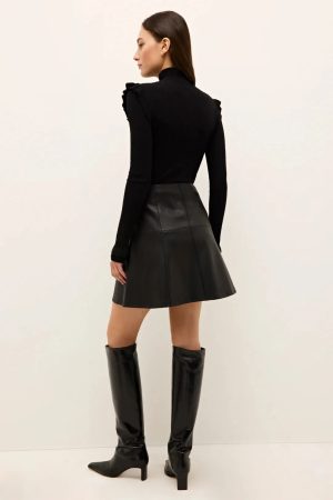 Tinley Turtleneck Black