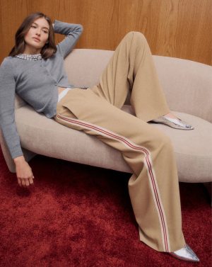 Daro Embellished Cardigan Dark Heather Grey